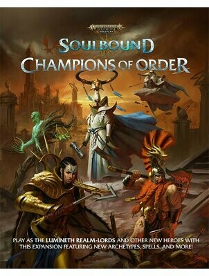 Warhammer Age Of Sigmar Roleplay RPG Soulbound Champions Of Order