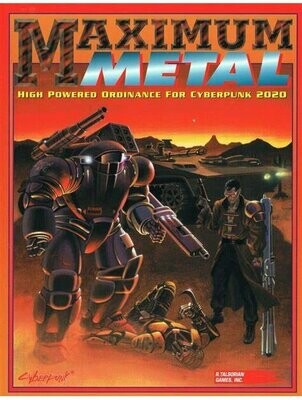 Cyberpunk 2020 RPG Maximum Metal