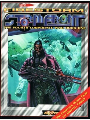 Cyberpunk 2020 RPG Firestorm Stormfront The Fourth Corporate War Book One