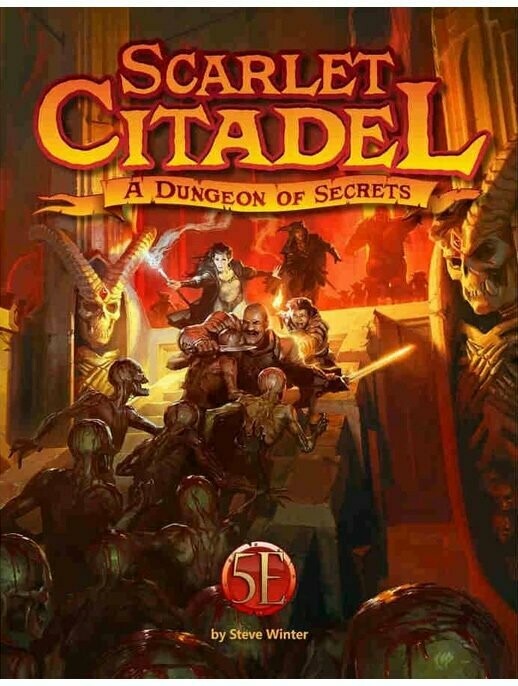 Scarlet Citadel A Dungeon Of Secrets 5e