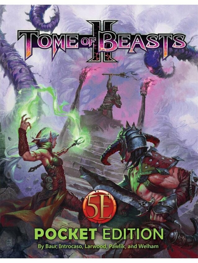 Tome Of Beasts II Pocket Edition 5e