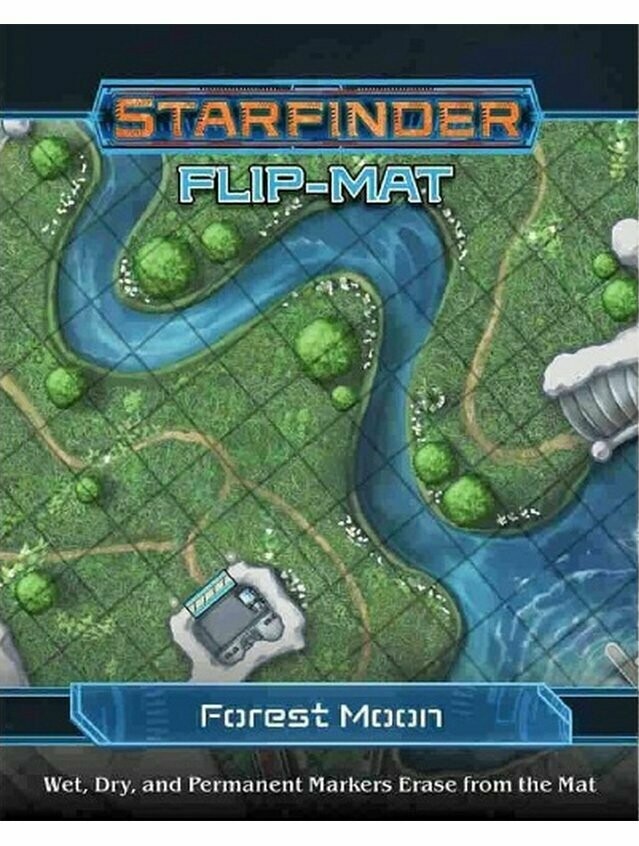 Starfinder RPG Flip-Mat Forest Moon