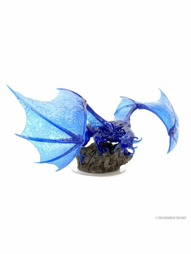 Dungeons & Dragons Icons Of The Realms Premium Figure Adult Sapphire Dragon