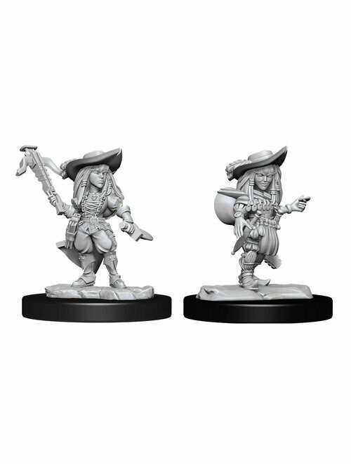 Pathfinder Battles Deep Cuts Unpainted Miniatures Gnome Female Bard (Wave 15)