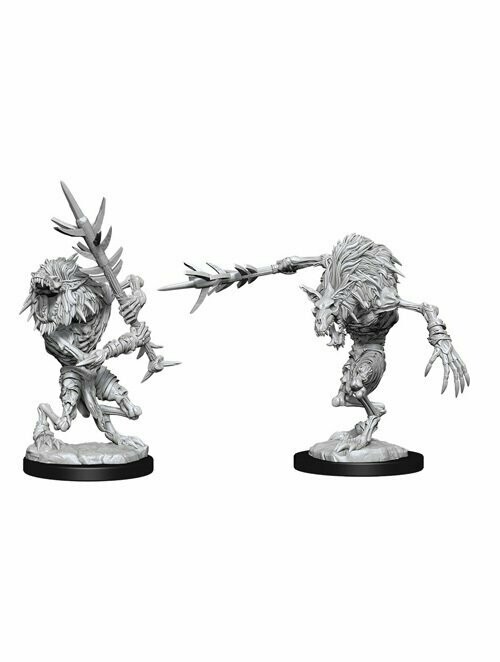 Dungeons & Dragons Nolzur's Marvelous Miniatures Gnoll & Witherlings (Wave 15)
