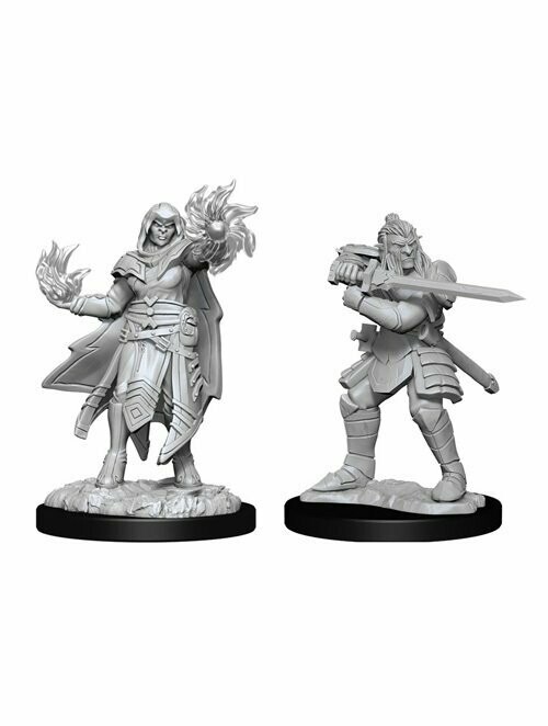 Dungeons & Dragons Nolzur's Marvelous Miniatures Hobgoblin Male Fighter & Hobgoblin Female Wizard (Wave 15)