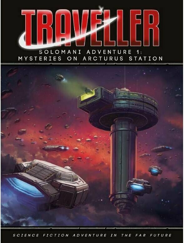 Traveller Solomani Adventure #1 Mysteries On Arcturus Station