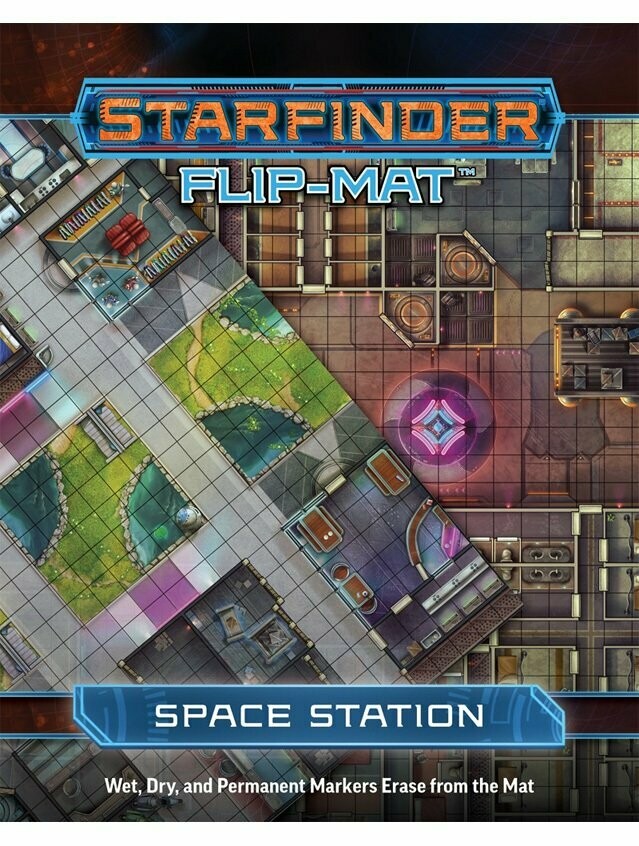 Starfinder RPG Flip-Mat Space Station