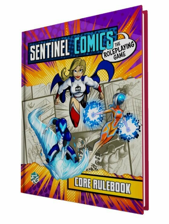 Sentinel Comics The Roleplaying Game Core Rulebook