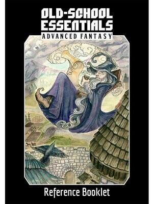Old-School Essentials Advanced Fantasy Reference Booklet (Softback + PDF)