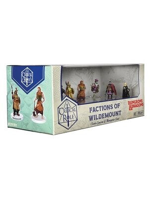 Critical Role Pre Painted Miniatures Factions Of Wildemount Clovis Concord & Menagerie Coast