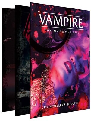 Vampire The Masquerade 5th Edition Storyteller's Screen & Toolkit