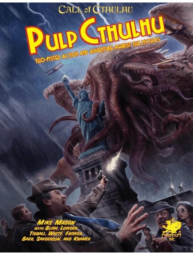 Call Of Cthulhu Pulp Cthulhu