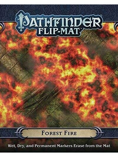Pathfinder RPG Flip-Mat Forest Fire