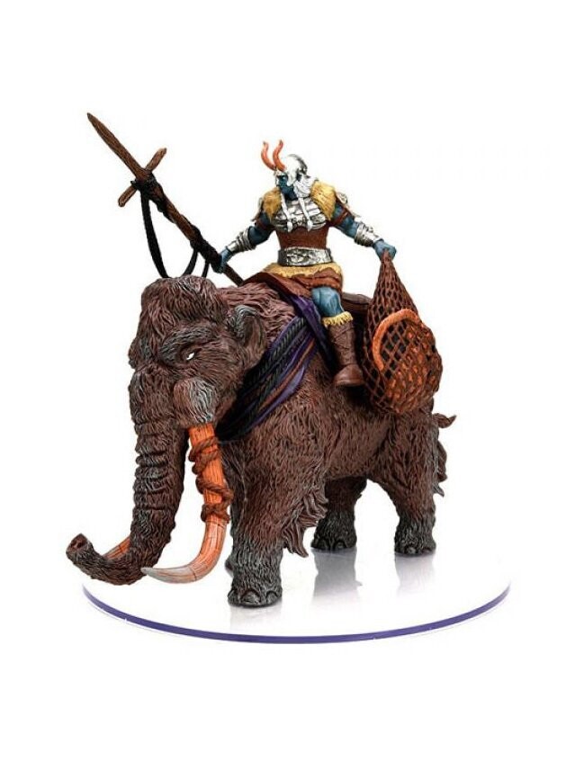 Dungeons & Dragons Icons Of The Realms Premium Set Snowbound Frost Giant And Mammoth