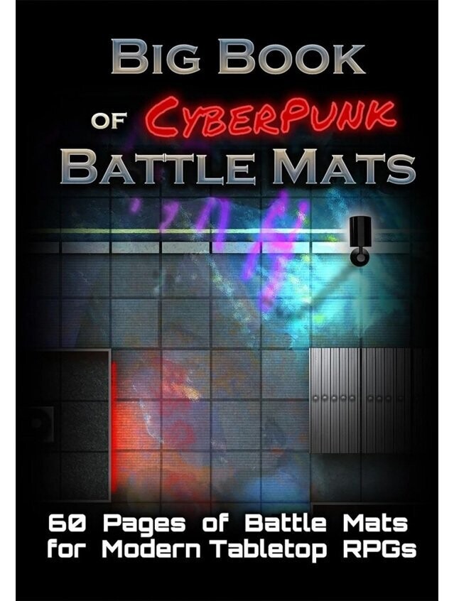 Big Book Of Cyberpunk Battle Mats