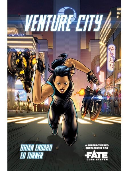 Fate Roleplaying Game Supplement Venture City