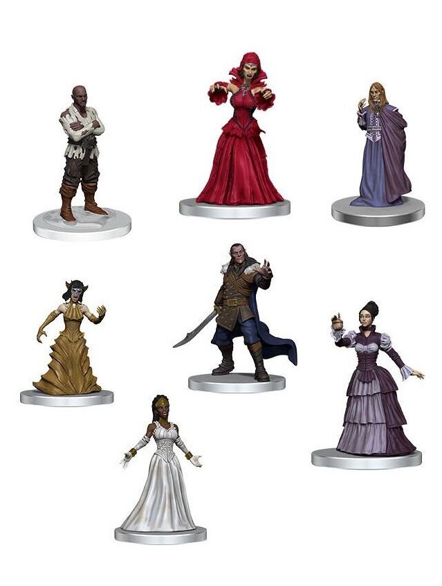 Dungeons & Dragons Icons Of The Realms Curse Of Strahd Premium Set Denizens Of Castle Ravenloft