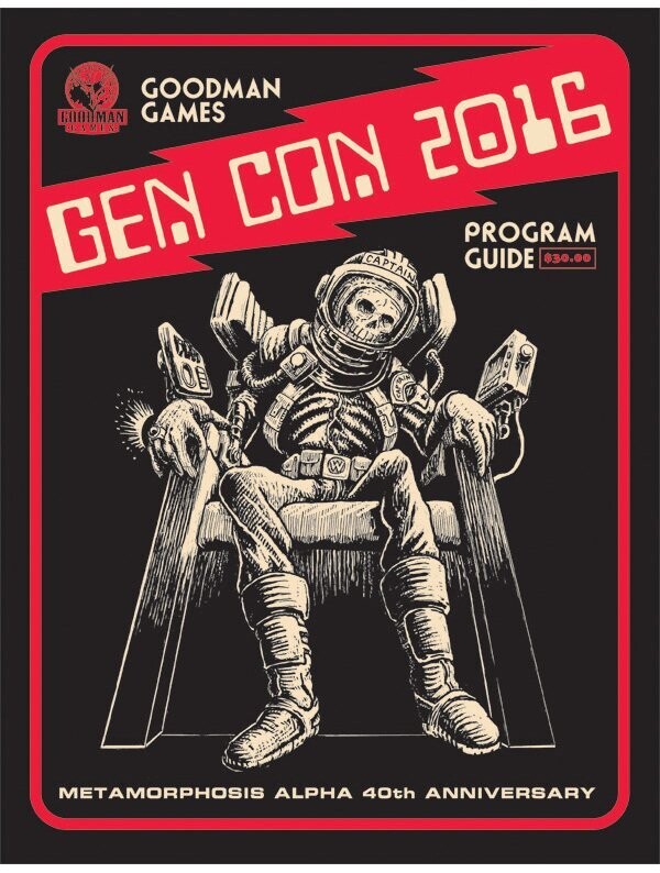 Gen Con 2016 Program Guide Metamorphosis Alpha 40th Anniversary