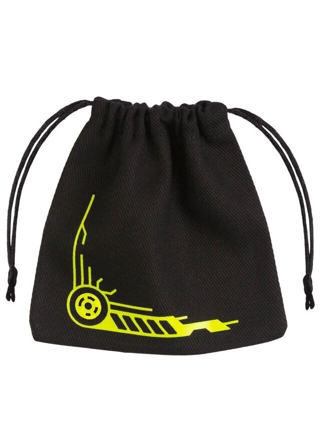 Galactic Black & Yellow Dice Bag