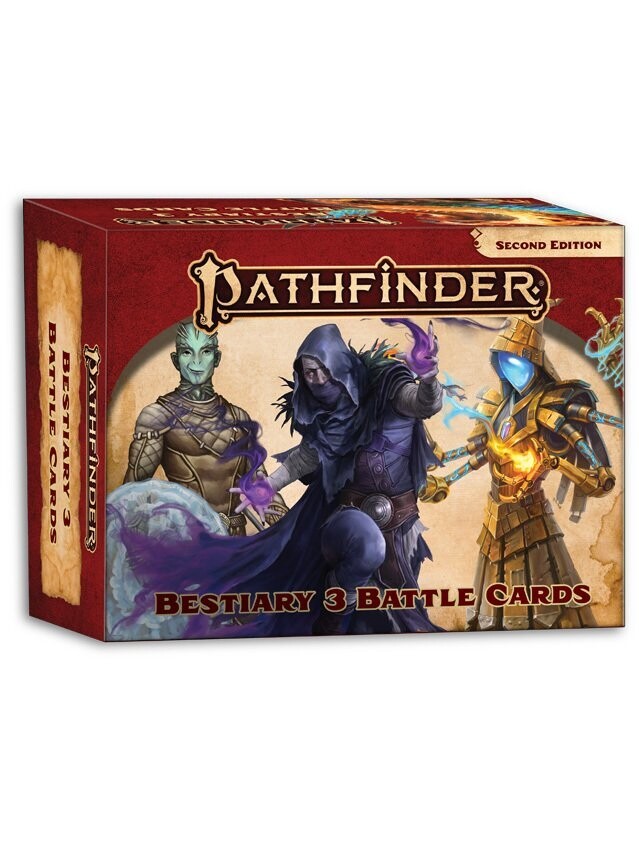 Pathfinder RPG Bestiary 3 Battle Cards