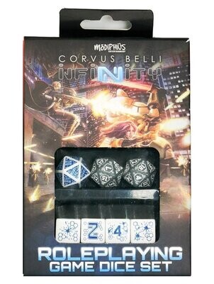 Infinity The Roleplaying Game Mercenary Dice Set