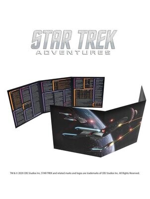 Star Trek Adventures RPG Gamemaster Toolkit Screen And Reference Sheets