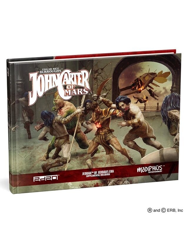 John Carter Of Mars Adventures On The Dying World Of Barsoom Jeddak Of Jeddaks Era Supplemental Rulebook