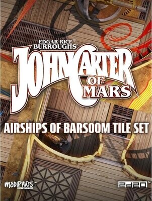 John Carter Of Mars Adventures On The Dying World Of Barsoom Airships Of Barsoom Tile Set