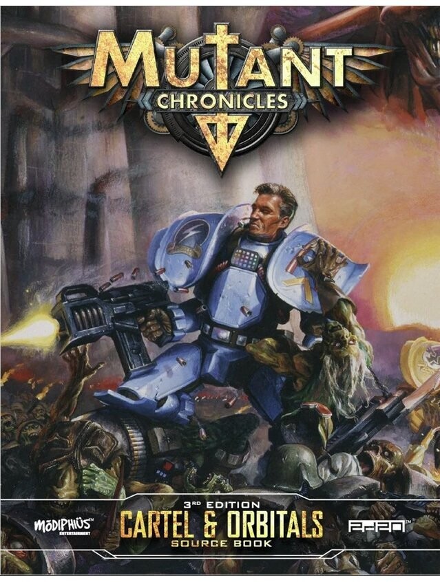 Mutant Chronicles Roleplaying Game Cartel And Orbitals Source Book
