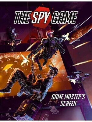 The Spy Game Game Master's Screen
