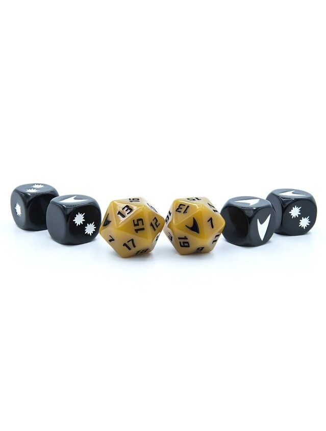 Star Trek Adventures RPG Operations Division Dice Set