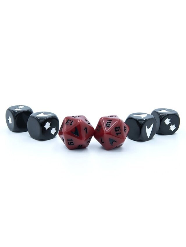 Star Trek Adventures RPG Command Division Dice Set