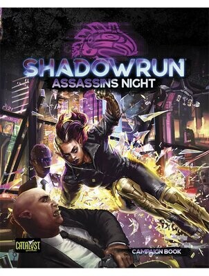 Shadowrun Sixth World RPG Assassins Night Campaign Book