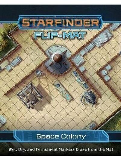 Starfinder RPG Flip-Mat Space Colony