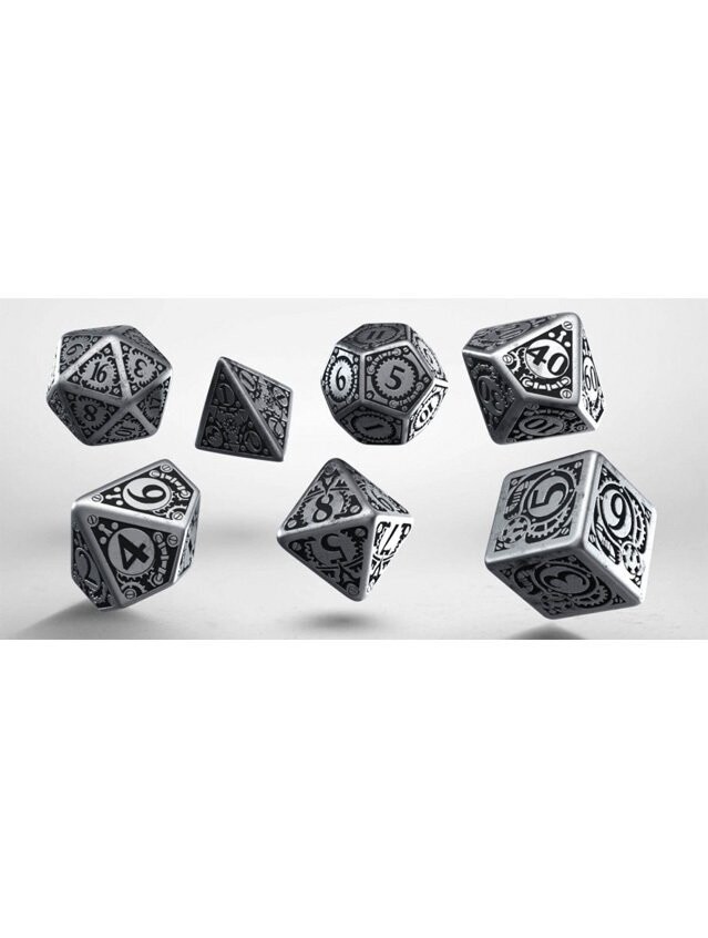 Steampunk Metal Dice Set