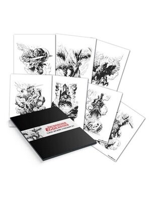 Dungeons & Dragons Classic Artwork Lithograph Set
