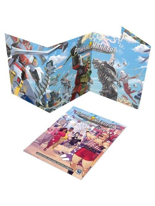 Power Rangers Roleplaying Game A Glutton For Punishment Adventure Book & GM’s Screen