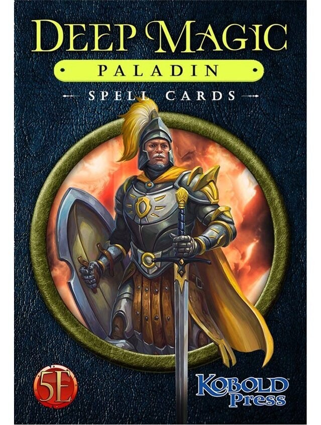 Deep Magic 5e Spell Cards Paladin