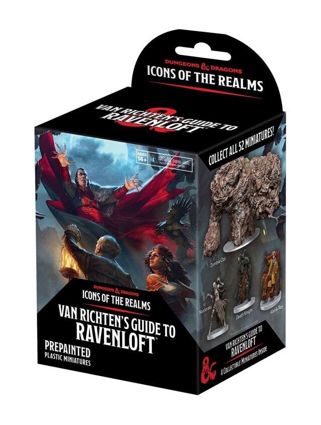 Dungeons & Dragons Icons Of The Realms Van Richten's Guide To Ravenloft Booster Pack