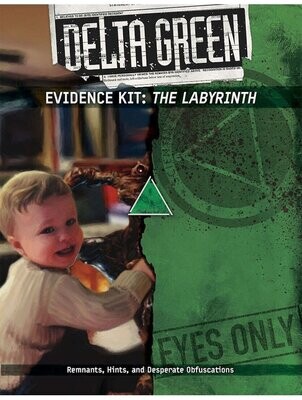 Delta Green RPG The Labyrinth Evidence Kit