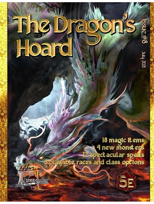 Dragon's Hoard Issue #8 For 5e, The