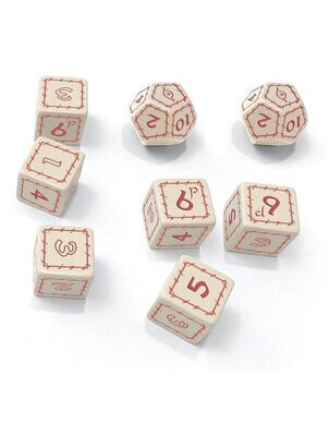 The One Ring RPG Dice Set White