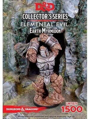 Dungeons & Dragons Collector's Series Miniature Elemental Evil Princes Of The Apocalypse Earth Myrmidon