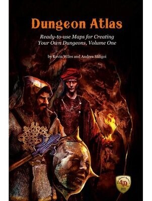 Four Against Darkness Dungeon Atlas (Coil Bound Edition)