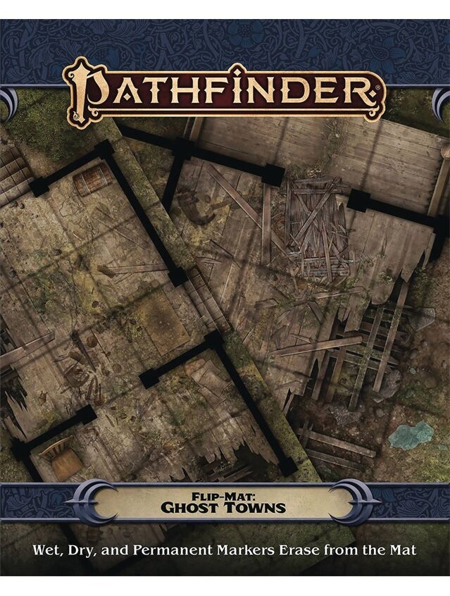 Pathfinder RPG Flip-Mat Ghost Towns