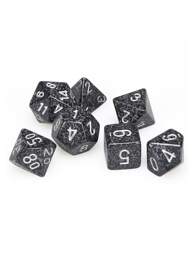 Speckled Ninja Poly 7 Set Of Dice
