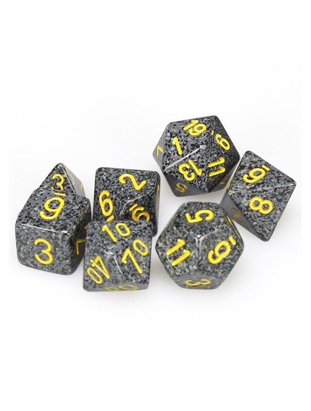Speckled Urban Camo Poly 7 Set Of Dice