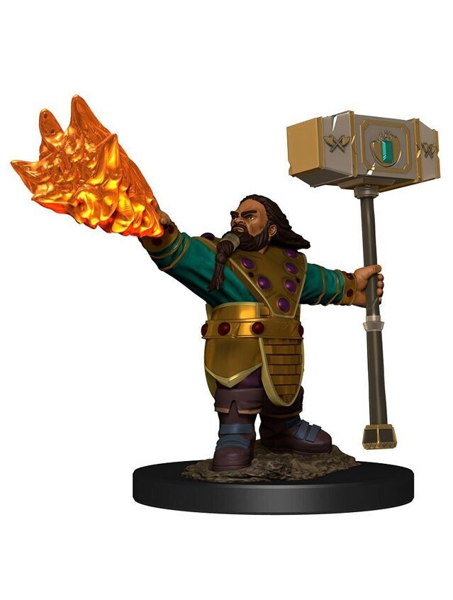 Dungeons & Dragons Icons Of The Realms Premium Figure Dwarf Male Cleric (Wave 6)