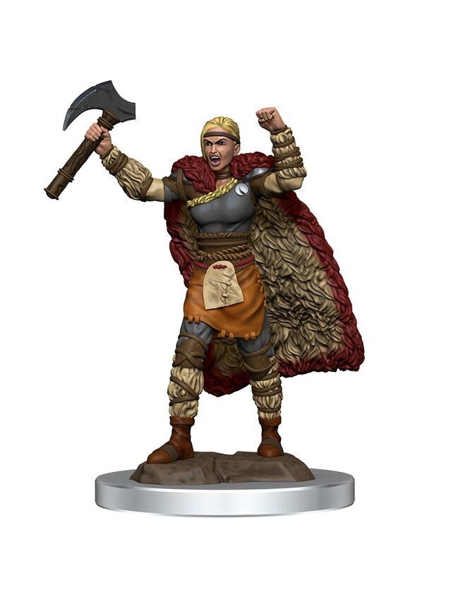Dungeons & Dragons Icons Of The Realms Premium Figure Human Female Barbarian (Wave 7)